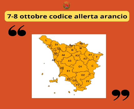 codice meteo arancio